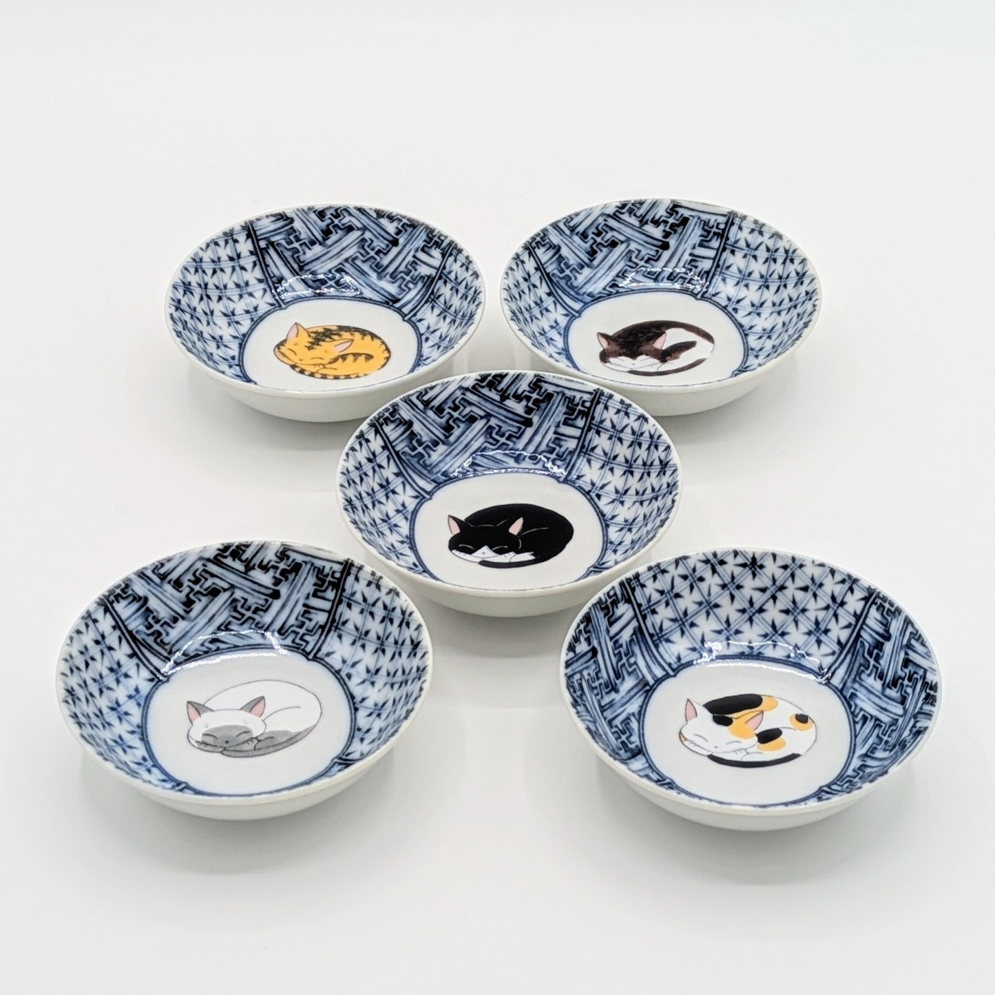 Kutani Ware Small Bowl (Set of 5 bowls) from Japan