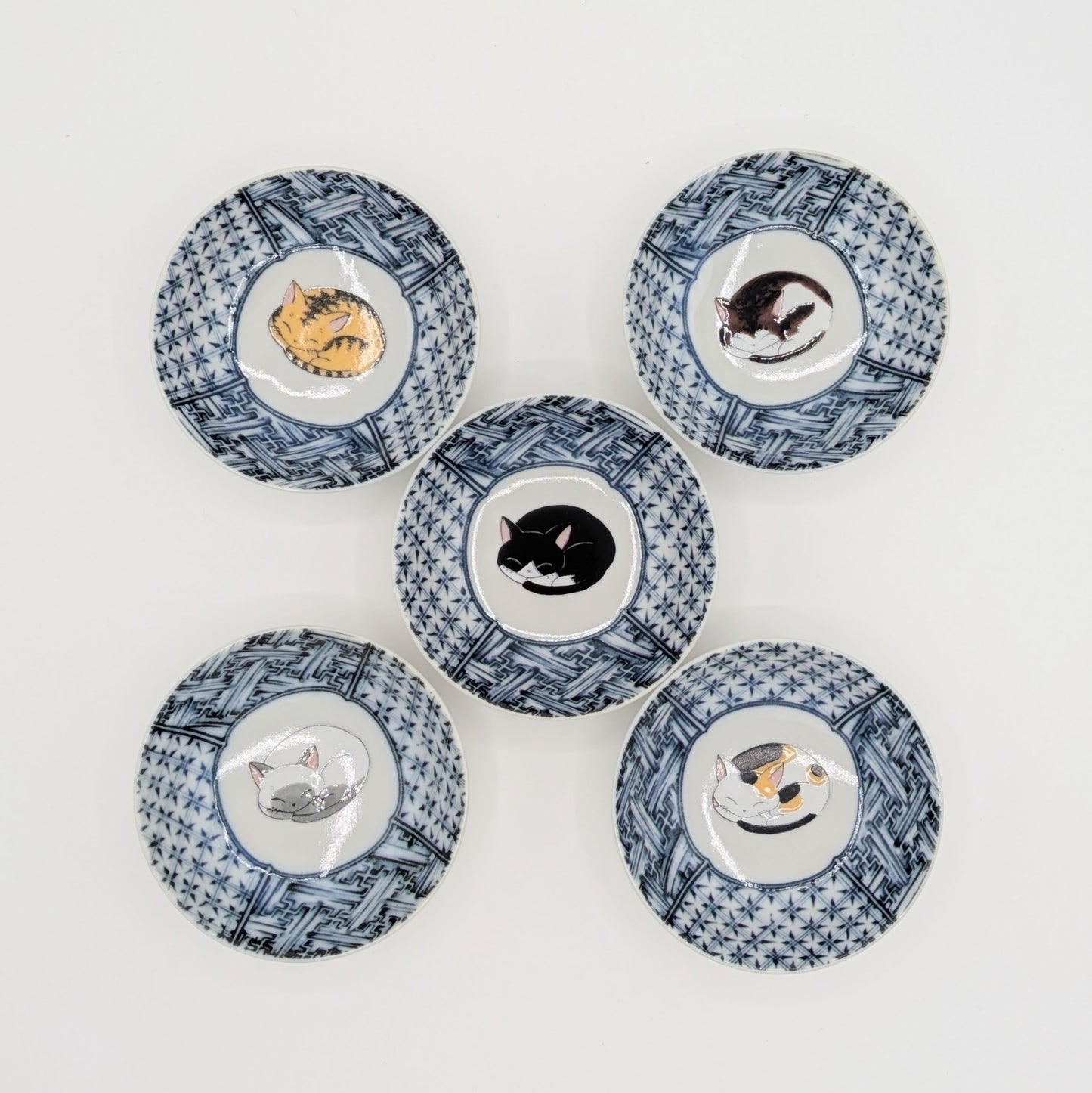 Kutani Ware Small Bowl (Set of 5 bowls) from Japan