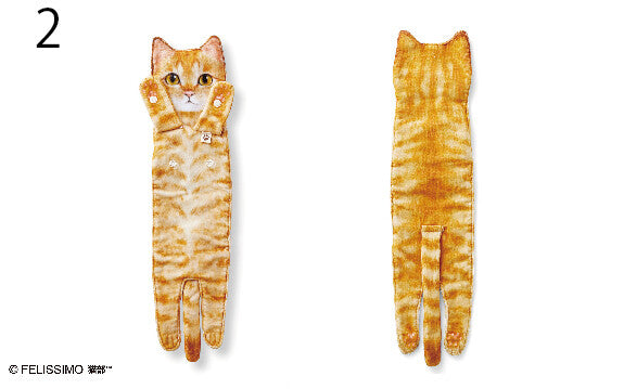 Kawaii Cat Hand Towel - Many cat variations! from Japan