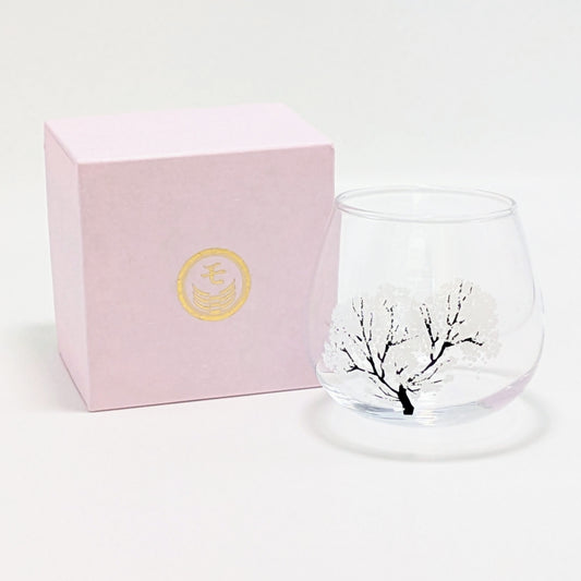 Color-changing Sakura Cherry blossom glass from Japan
