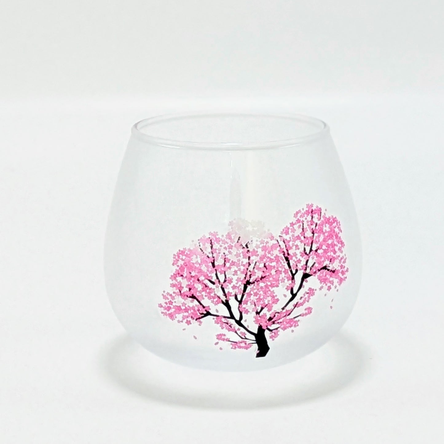 Color-changing Sakura Cherry blossom glass from Japan